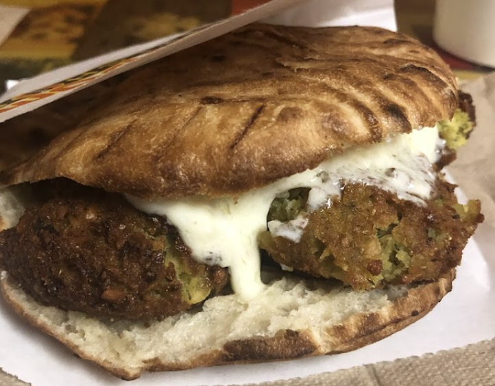 Amsterdam Falafelshop signature dishes Falafel Sandwich
Chicken Shawarma Bowl
Fries